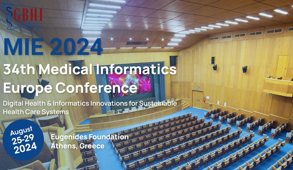 MIE 2024: 34th Medical Informatics Europe Conference